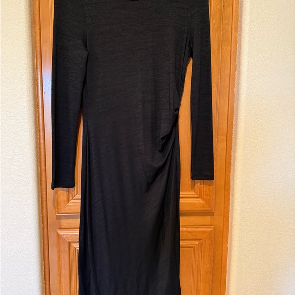 Banana Republic Black Long Sleeve Dress - Picture 2 of 8